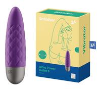Satisfyer Vibrador Ultra Power Bullet 5 – 12 programas, recargable, impermeable (IPX7) Violeta 1ud
