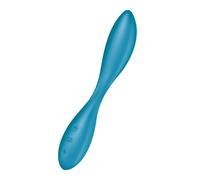 Satisfyer Vibrador de punto G G-Spot Flex 1 23 cm, flexible y maleable, Azul