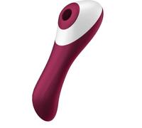Satisfyer Estimulador y Vibrador Dual Crush – Succionador de clítoris 2 en 1 Recargable