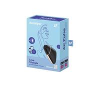 Satisfyer Estimulador de clítoris Love Triangle Connect con app Negro