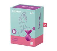 Satisfyer Viva La Vulva 3 Vibrador Lay-On Violeta 1ud