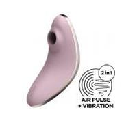 SATISFYER - VULVA LOVER 1 ESTIMULADOR Y VIBRADOR AZUL