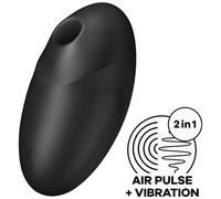 Satisfyer Vulva Lover 3 Estimulador Y Vibrador Negro