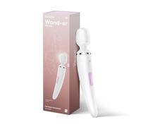 Satisfyer Wander Woman Blanco - Vibrador Recargable Con Diseño Ergonómico Y Elegante - BLANCO