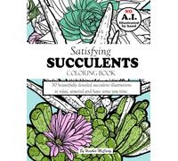 Satisfying Succulents Coloring Book