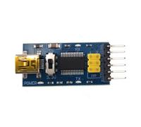 SATKIT Adaptador USB FTDI FT232RL a Serie TTL Mini USB Selección 3,3V 5V para Placas de Desarrollo Pro Mini y Módulos TTL