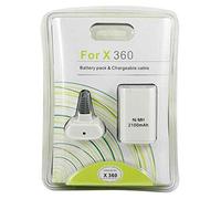 SATKIT Bateria para Recargable Carga y Juega para Mando Inalámbrico Xbox 360 (Incluye Cable Play and Charge