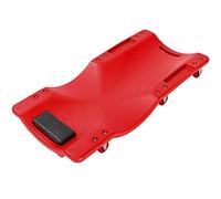 SATKIT Camilla Mecánica con Ruedas para Taller - Diseño Ergonómico, Reposacabezas Acolchado y Soporte de hasta 150 kg - HDPE Resistente al Aceite y Disolventes