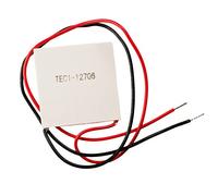 SATKIT Célula Peltier TEC1-12706 12V 60W Módulo Termoeléctrico Refrigeración Electrónica 40x40mm 5A para DIY Modding Microprocesadores