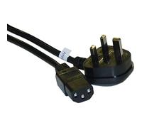 SATKIT England/UK Computer/Monitor Power Cord with Fuse, BS 1363 to C13, VDE Approved, 6 Foot