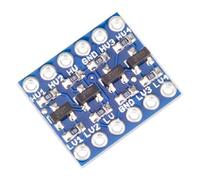 SATKIT Level Shifter Bidireccional 4 Canales Conversor Nivel Lógico 5V a 3.3V Compatible con 1.8V 2.8V para Placas de Desarrollo y Microcontroladores