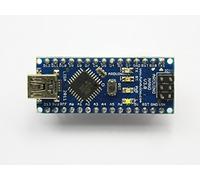 SATKIT Placa Nano V3. 0 AVR con Chip ATmega328 P-20AU [Compatible con Arduino]