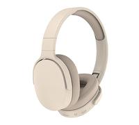 Satohom P2961 Auriculares Inalámbricos Bluetooth Diadema Cascos HD Micrófono Plegable Cascos Inalambricos Cancelación Ruido Auriculares Over Ear Hi Fi Estéreo Headphones Inalambricos Auriculare Beige