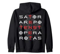 Sator Arepo Tenet Opera Rotas Christian Symbol Sudadera con Capucha