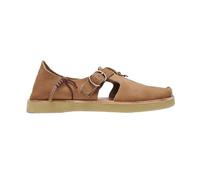 Satorisan - Benirras Premium - Sandalias Deportivas para Hombre y Mujer - Sandalias Planas Cuero Respetuosas, Cómodas y Duraderas - Color Cognac - Talla 37