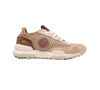 Satorisan - Chacrona Laser Premium - Zapatillas Casual para Mujer - Sneakers Urbanas Cuero Respetuosas, Cómodas y Duraderas - Color Creamy Peach - Talla 39