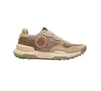 Satorisan - Chacrona Linen - Zapatillas Casual para Mujer - Sneakers Urbanas Cuero y Lino Respetuosas, Cómodas y Duraderas - Color Lake Taupe - Talla 39
