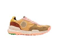 Satorisan - Chacrona Linen - Zapatillas Casual para Mujer - Sneakers Urbanas Cuero y Lino Respetuosas, Cómodas y Duraderas - Color Palomino W - Talla 39