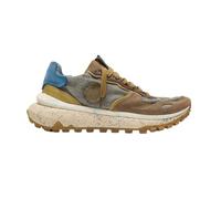 Satorisan - Chacrona Metta Lino Whitewisp - Zapatillas Casual para Hombre - Sneakers Urbanas Cuero y Lino Respetuosas, Cómodas y Duraderas - Color Fumo - Talla 46