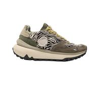 Satorisan - Chacrona Metta Premium - Zapatillas Casual para Mujer - Sneakers Urbanas Cuero Respetuosas, Cómodas y Duraderas - Color Zebra - Talla 36