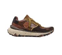 Satorisan - Chacrona Metta - Zapatillas Casual para Hombre - Sneakers Urbanas Cuero Respetuosas, Cómodas y Duraderas - Color Bronze Brown - Talla 43