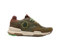 Satorisan - Chacrona Premium - Zapatillas Casual para Hombre - Sneakers Urbanas Cuero Respetuosas, Cómodas y Duraderas - Color Dark Green - Talla 41
