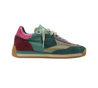 Satorisan - Enso Gaia - Zapatillas Casual para Hombre y Mujer - Sneakers Urbanas Cuero y Textil Respetuosas, Cómodas y Duraderas - Color Diving Green - Talla 39