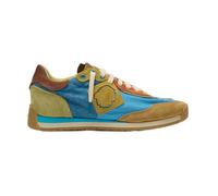 Satorisan - Enso Gaia - Zapatillas Casual para Hombre y Mujer - Sneakers Urbanas Cuero y Textil Respetuosas, Cómodas y Duraderas - Color Blue Swirl - Talla 41