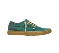 Satorisan - Heisei Suede Limited Edition - Zapatillas Casual para Hombre y Mujer - Sneakers Urbanas Cuero Respetuosas, Cómodas y Duraderas - Color Diving Green - Talla 44