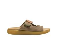 Satorisan - Hootsani Premium - Sandalias Deportivas para Hombre - Sandalias Planas Cuero y Lino Respetuosas, Cómodas y Duraderas - Color Loden - Talla 43