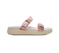 Satorisan - Kae Raffia - Sandalias Deportivas para Mujer - Sandalias Planas Cuero y Textil Respetuosas, Cómodas y Duraderas - Color Exotic - Talla 41