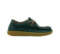 Satorisan - Kwahu Suede UL - Mocasín Wallaby para Hombre - Mocasines Cuero Respetuosos, Cómodos y Duraderos - Color Dry Seaweed - Talla 45