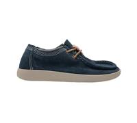 Satorisan - Kwahu Suede UL - Mocasín Wallaby para Hombre - Mocasines Cuero Respetuosos, Cómodos y Duraderos - Color Prussian - Talla 43