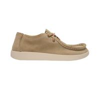 Satorisan - Kwahu Suede UL - Mocasín Wallaby para Hombre - Mocasines Cuero Respetuosos, Cómodos y Duraderos - Color Driftwood - Talla 44