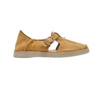 Satorisan - Sandalias Deportivas para Hombre y Mujer - Benirras Microperforated - Sandalias Planas Cuero Respetuosas, Cómodas y Duraderas - Color Peanut - Talla 41