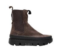 Satorisan - Unalome Elastics Premium - Botas Deportivas para Mujer - Botas Urbanas Cuero Respetuosas, Cómodas y Duraderas - Color Dark Brown - Talla 40