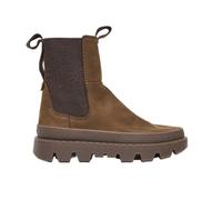 Satorisan - Unalome Elastics Premium - Botas Deportivas para Mujer - Botas Urbanas Cuero Respetuosas, Cómodas y Duraderas - Color Mid Brown - Talla 38