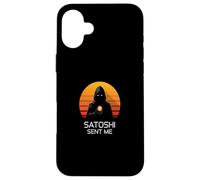 Satoshi me envió cripto blockchain libertad digital bitcoin Carcasa para iPhone 16 Plus
