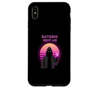 Satoshi me envió cripto blockchain libertad digital bitcoin Carcasa para iPhone XS Max