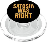 Satoshi tenía razón Bitcoin PopSockets PopGrip para MagSafe