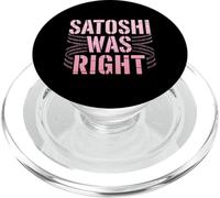 Satoshi tenía razón Bitcoin PopSockets PopGrip para MagSafe