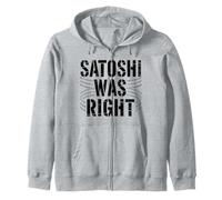 Satoshi tenía razón Bitcoin Sudadera con Capucha