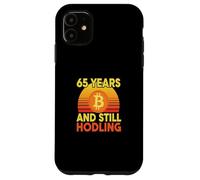 Sats 65 Nivel de cumpleaños 65 desbloqueado todavía hodling bitcoin Carcasa para iPhone 11