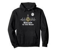 sats espaciales tecnología de innovación blockchain futuro Bitcoin Sudadera con Capucha
