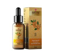 Sattva Ayurveda Aceite de argán orgánico prensado en frío, aceite natural para el cuidado de la piel y el cabello, hidrata, favorece la barrera cutánea, Ecocert Cosmos Organic, 50 ml