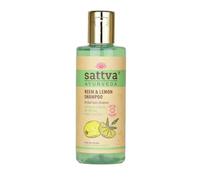 Sattva Ayurveda Champú ayurvédico suave para cuero cabelludo graso y rápido desengrasante, limpieza suave para uso diario sin siliconas ni sulfatos, 210 ml