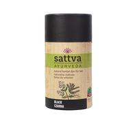 Sattva Ayurveda Coloración natural para cabello, con henna, apto para personas alérgicas, color vegetal orgánico para el color, volumen y brillo del cabello natural, porción doble,