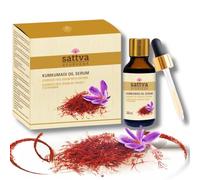 Sattva Kumkumadi Oil Sérum Cara, aceite facial antienvejecimiento con azafrán para piel radiante y contra manchas de pigmentación, aceite de sérum para el cuidado de la piel, 30 ml