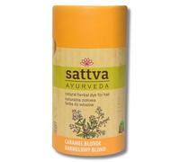 Sattva Ayurveda Tinte Natural para el Cabello - Tinte de Henna para el Cabello para Alérgicos - Tinte Vegetal Orgánico para Color Natural del Cabello, Volumen y Brillo - Doble Porción - ECOCERT