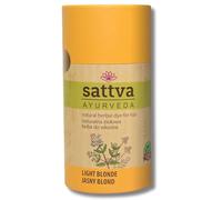 Sattva Color Natural para el Cabello - Henna para Alergias - Tinte Orgánico a Base de Plantas para Color Natural del Cabello, Tinte de Henna para Volumen y Brillo - Doble Porción - ECOCERT (Rubio